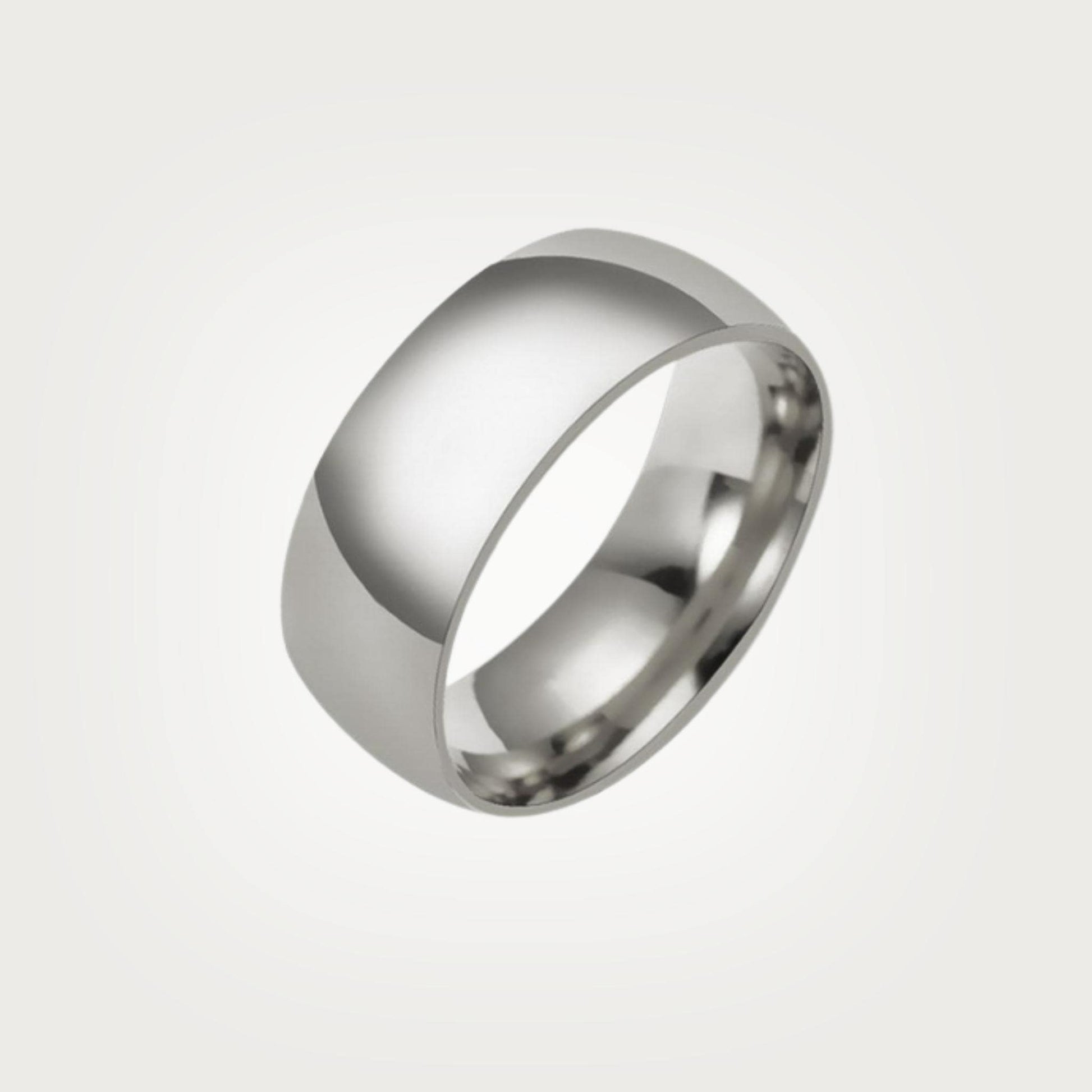 Silver 6mm Classic Ring For Women or Men - Ring - Boutique Wear RENN