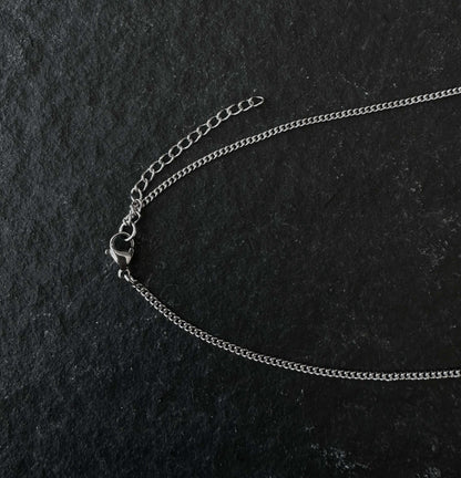 Silver Coin Pendant Necklace