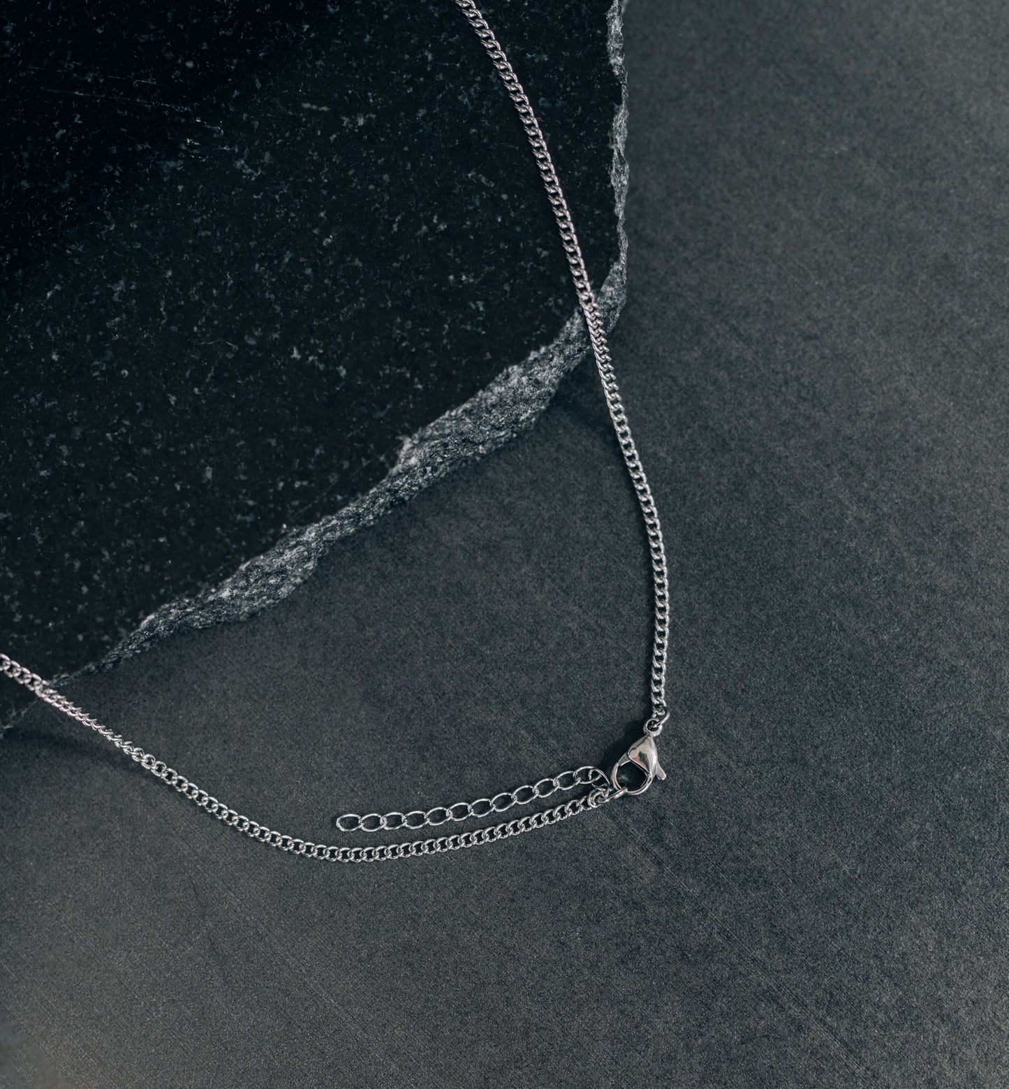 Silver Lock Pendant Necklace For Men or Women