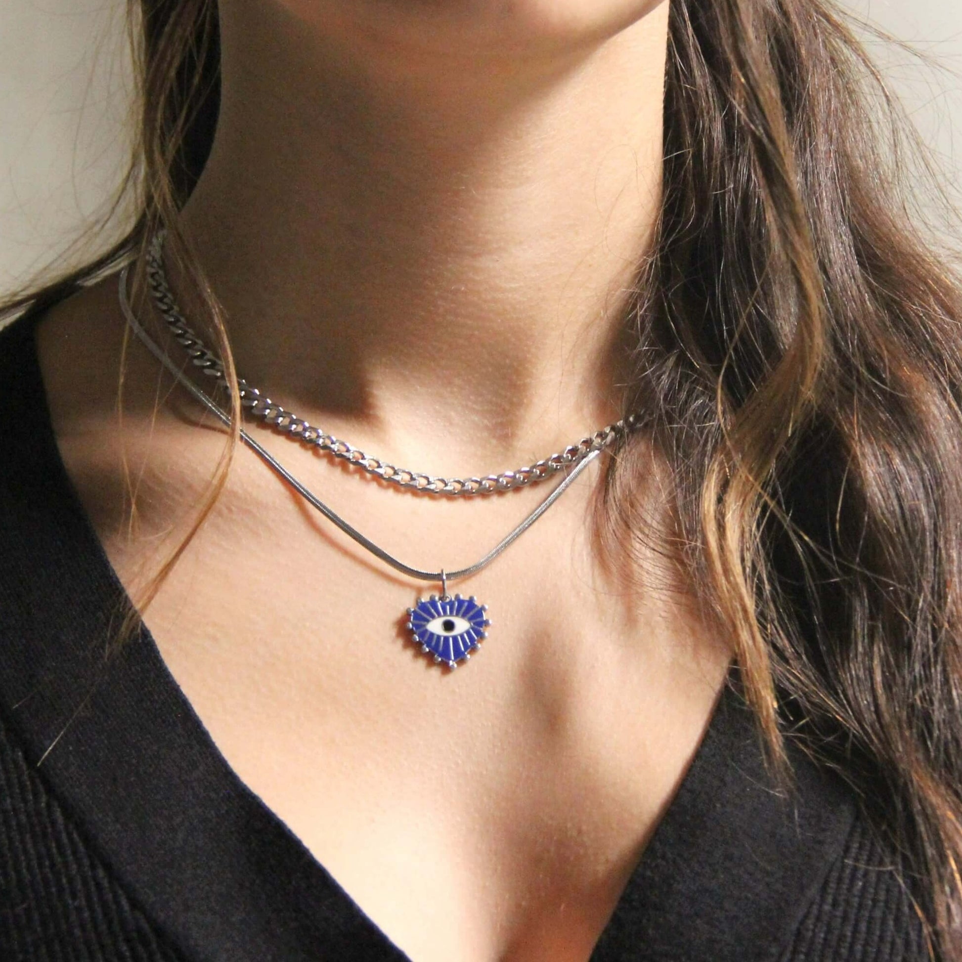 Silver Necklace Set For Women - Boutique Wear RENN