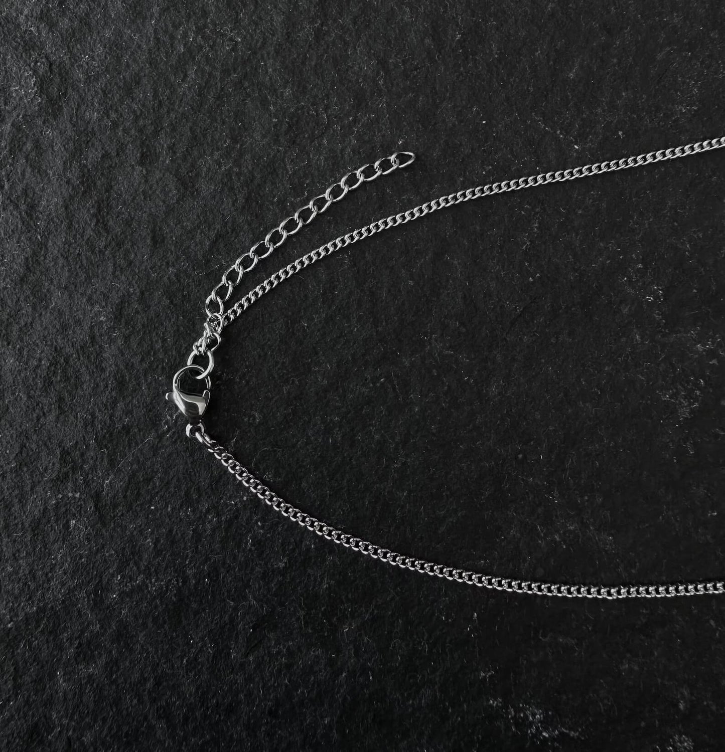 Silver Small Cross Pendant Necklace