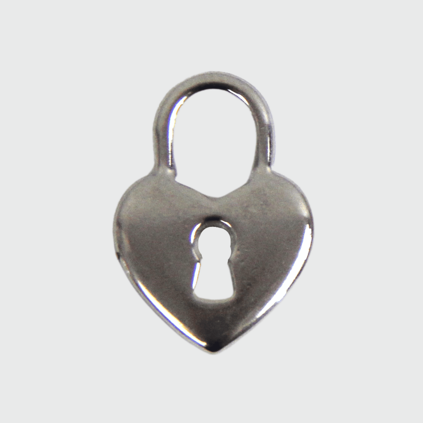 Silver or Gold Stainless Steel Heart Padlock Pendant For Women - Boutique Wear RENN