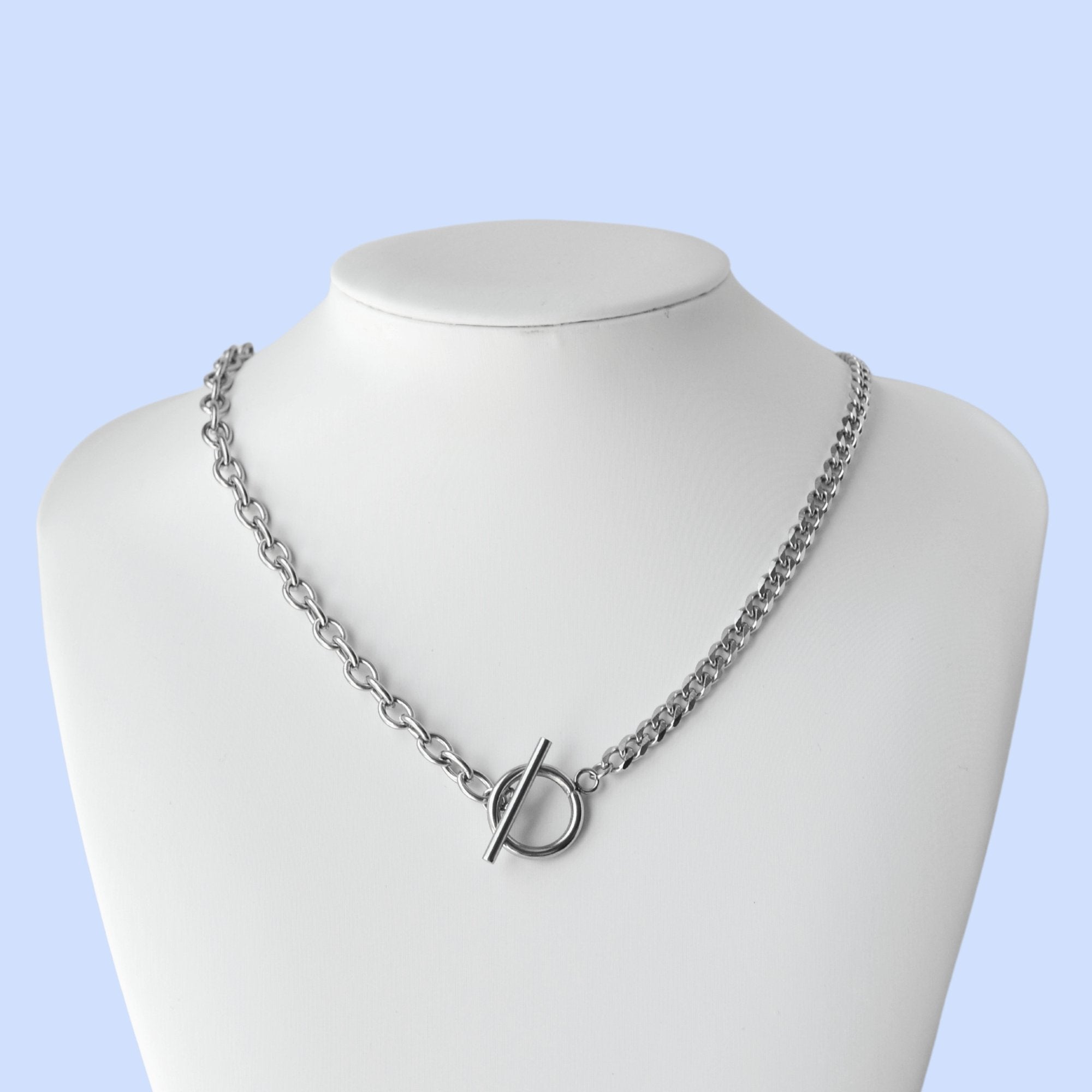 Double Layered Chain Necklace for Men Gullei.com