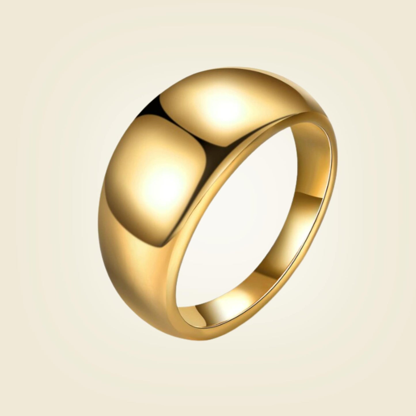Gold Bubble Chunky Ring For Women or Men - Ring - Boutique Wear RENN