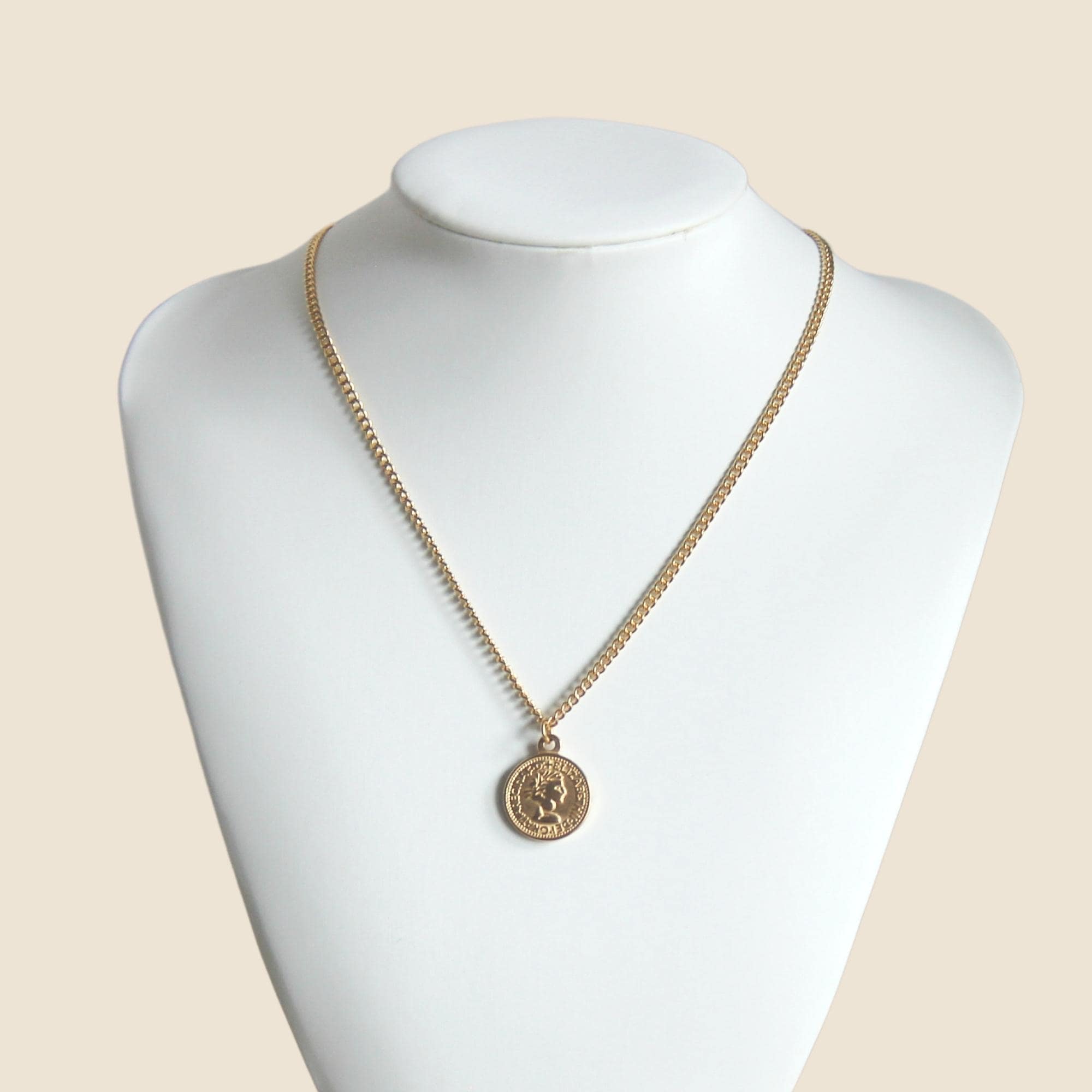 Gold coin pendants on sale for sale