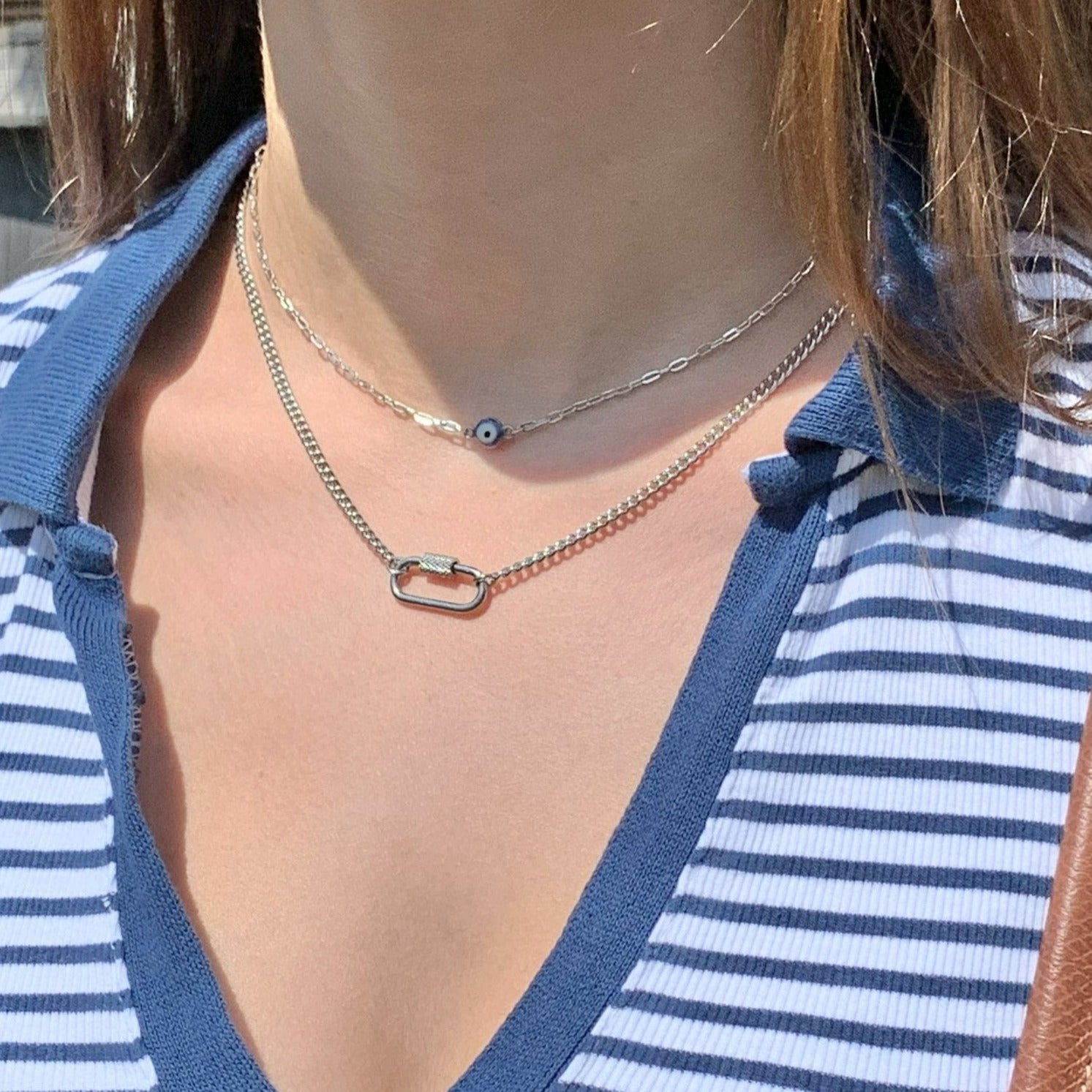 Carabiner Necklace – Rize Boutique